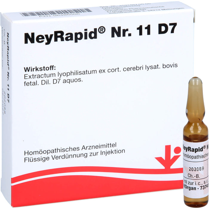 NeyRapid Nr. 11 D7 Amp., 5X2 ml AMP