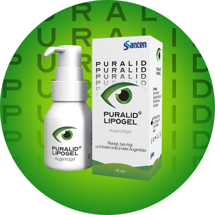 Puralid Lipogel - das medizinische Lidrand-Pflegegel, 15 ml Gel