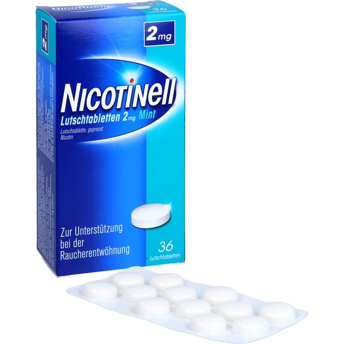 Nicotinell Lutschtabletten 2 mg Mint, 36 St LUT