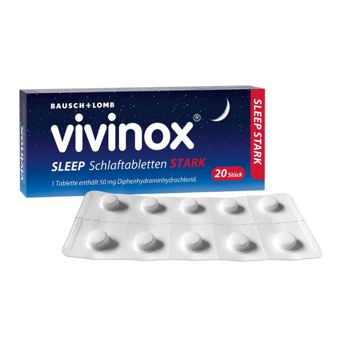 vivinox sleep stark Schlaftabletten, 20 St. Tabletten