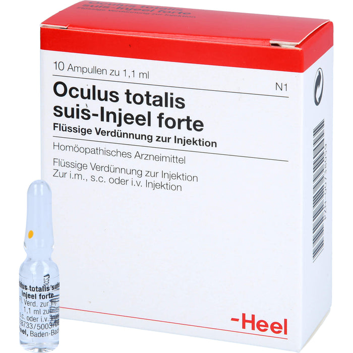 Oculus totalis suis-Injeel forte Ampullen, 10 St. Ampullen