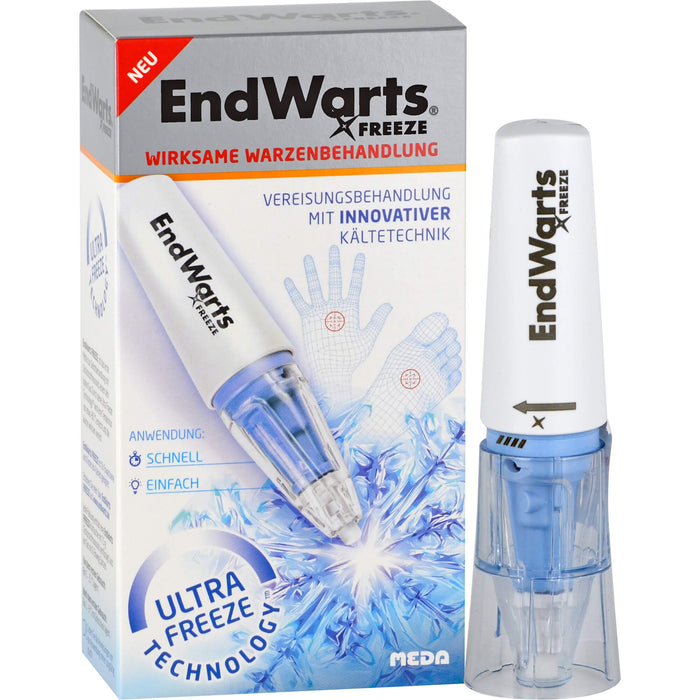 EndWarts Freeze Spray zur Warzenbehandlung, 1 pcs. Pen