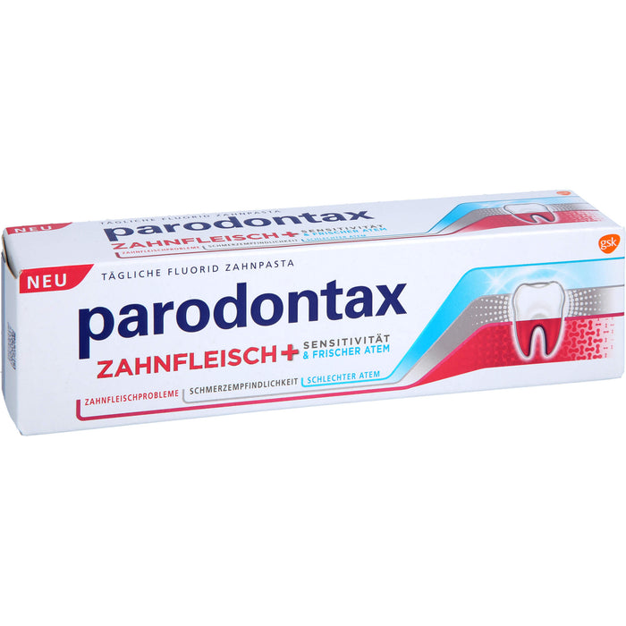 Parodontax Zahnfleisch+Sensitivität&Frischer Atem, 75 ml ZPA