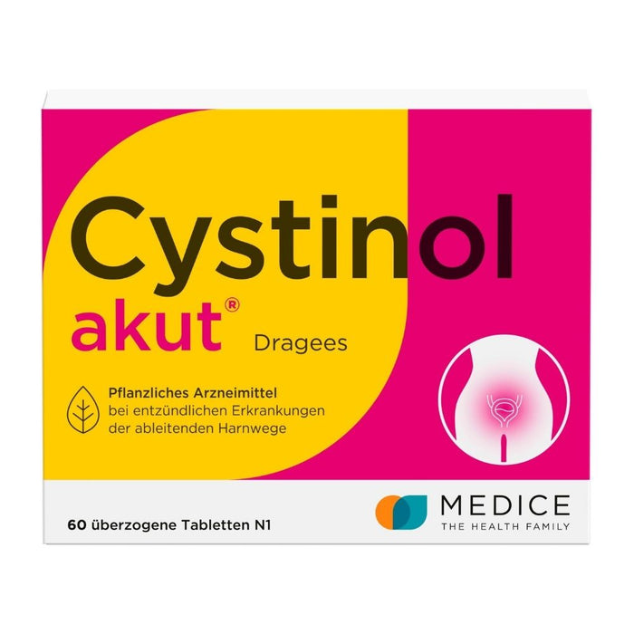 Cystinol akut Dragees bei Harnwegserkrankungen, 60 pcs. Tablets