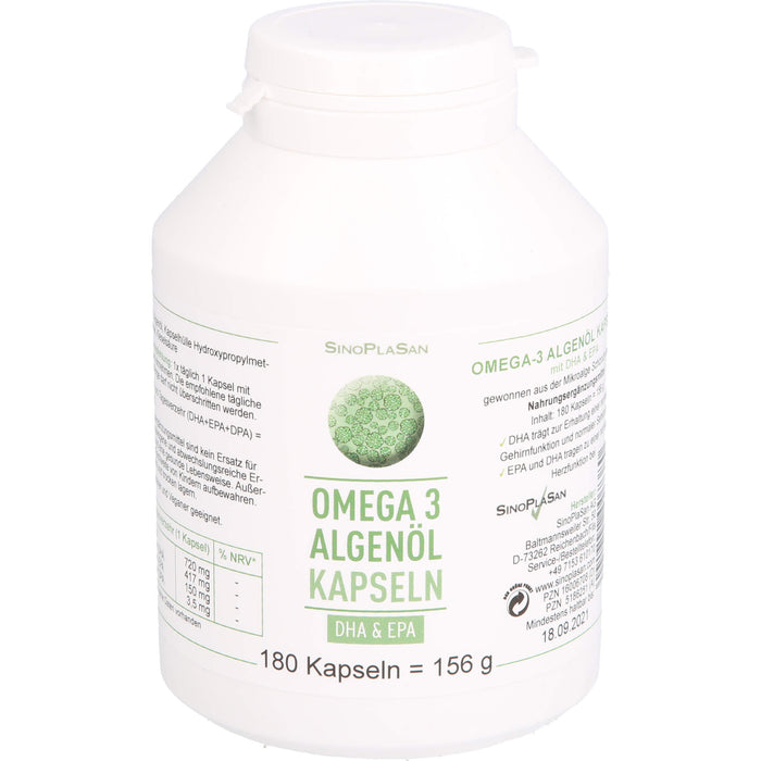 Omega-3 Algenoel Dha+epa, 180 St KAP