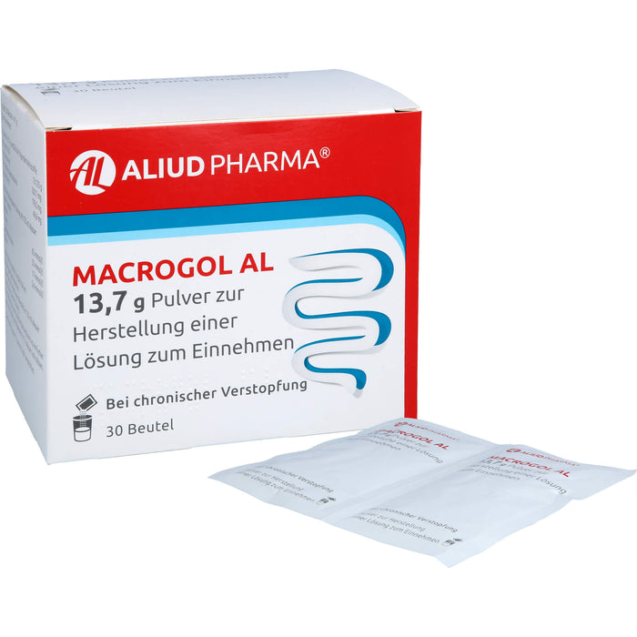 Macrogol AL Pulver bei Verstopfung, 30 pc Sachets