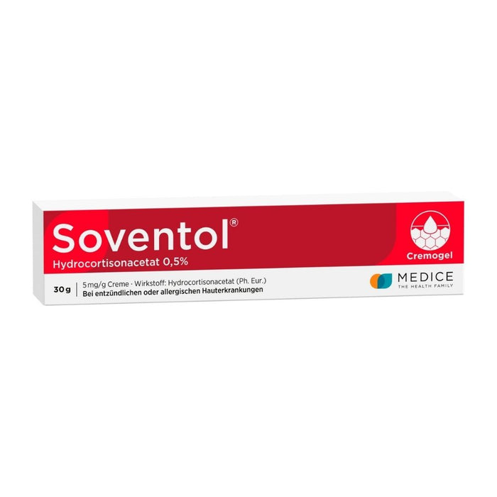 Soventol Hydrocortacetat 0,5 % Creme, 30 g Cream