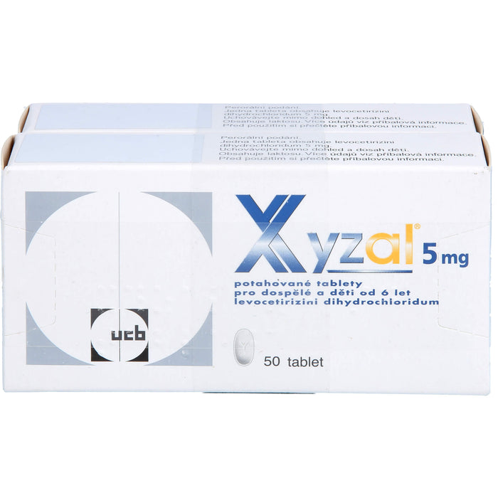 Xyzal 5 mg CC-Pharma Filmtabletten bei Allergien, 100 St. Tabletten