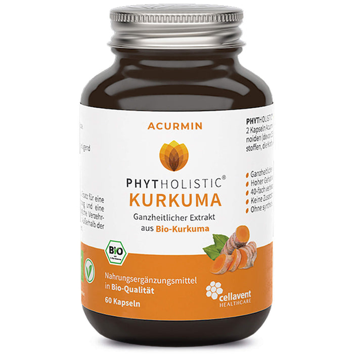 Acurmin Phytholistic - Bio Kurkuma Kapseln, 60 pc Capsules