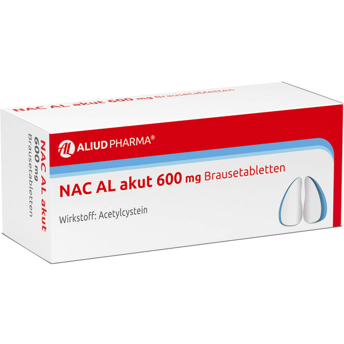 NAC AL akut 600 mg Brausetabletten, 10 St. Tabletten