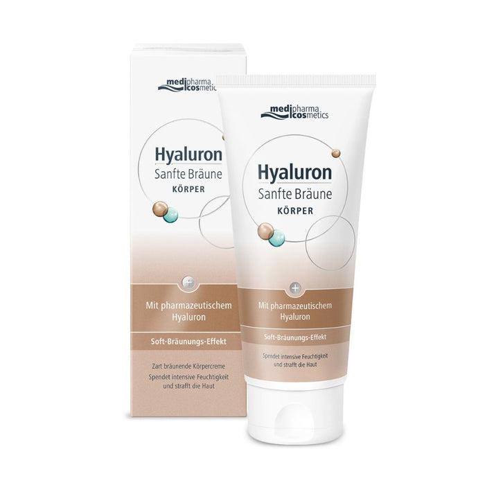 medipharma cosmetics Hyualuron Sanfte Bräune Körpercreme, 200 ml Creme