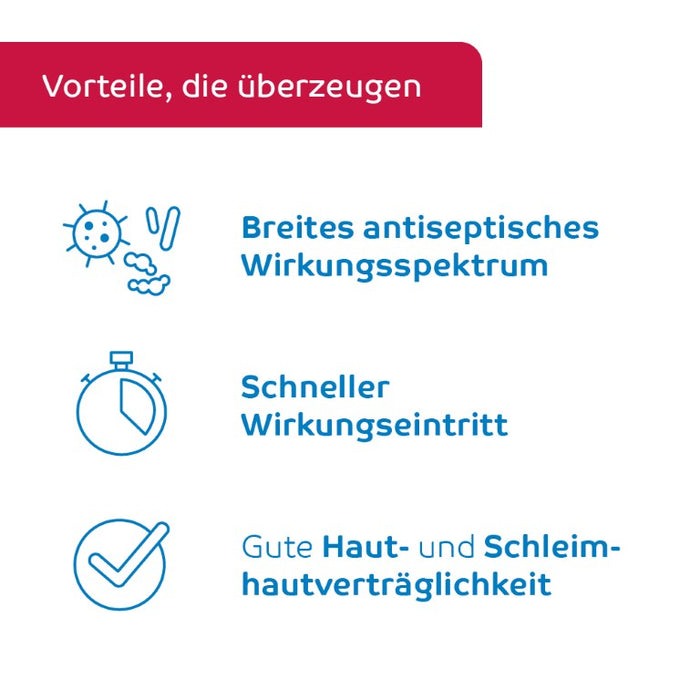 octenisept - wässriges Wund- und Schleimhautantiseptikum mit guter Verträglichkeit, schmerzfreier Anwendung und schneller Wirkung, 1000 ml Solution