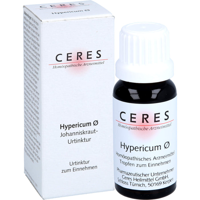 CERES Hypericum ø Johanniskraut-Urtinktur, 20 ml Lösung