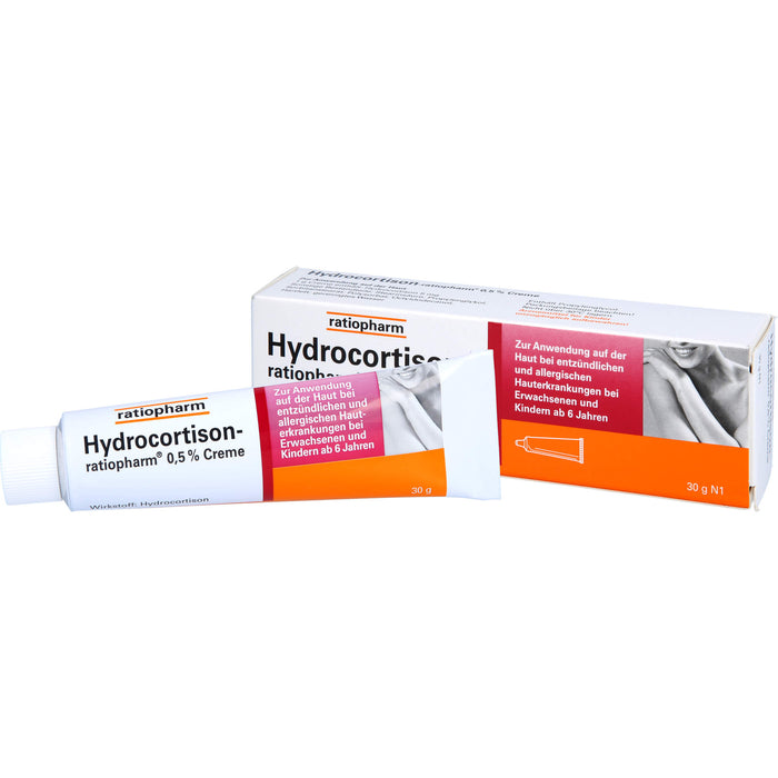 Hydrocortison-ratiopharm 0,5 % Creme, 30 g Creme