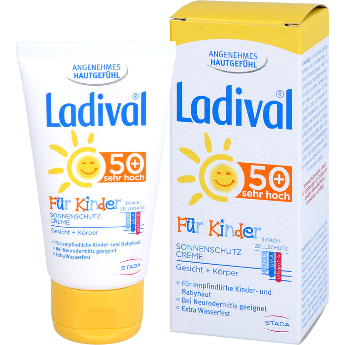 Ladival für Kinder LSF 50+ Sonnenschutz-Milch, 50 ml Cream