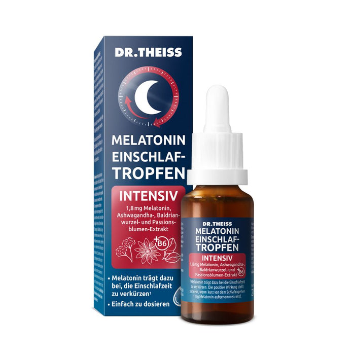 DR.THEISS Melatonin Einschlaf-Tropfen intensiv, 20 ml Tropfen