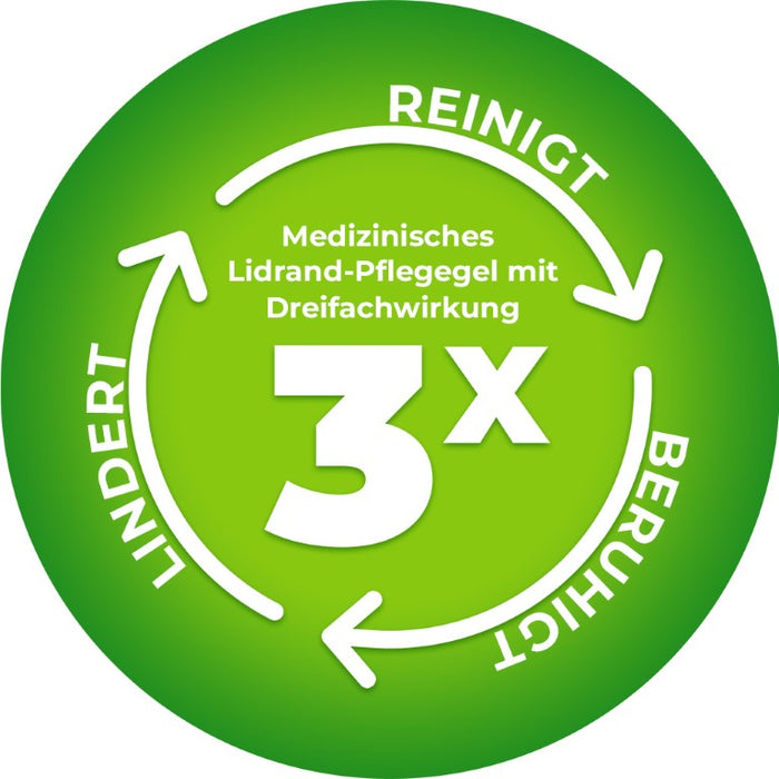 Puralid Lipogel - das medizinische Lidrand-Pflegegel, 15 ml Gel