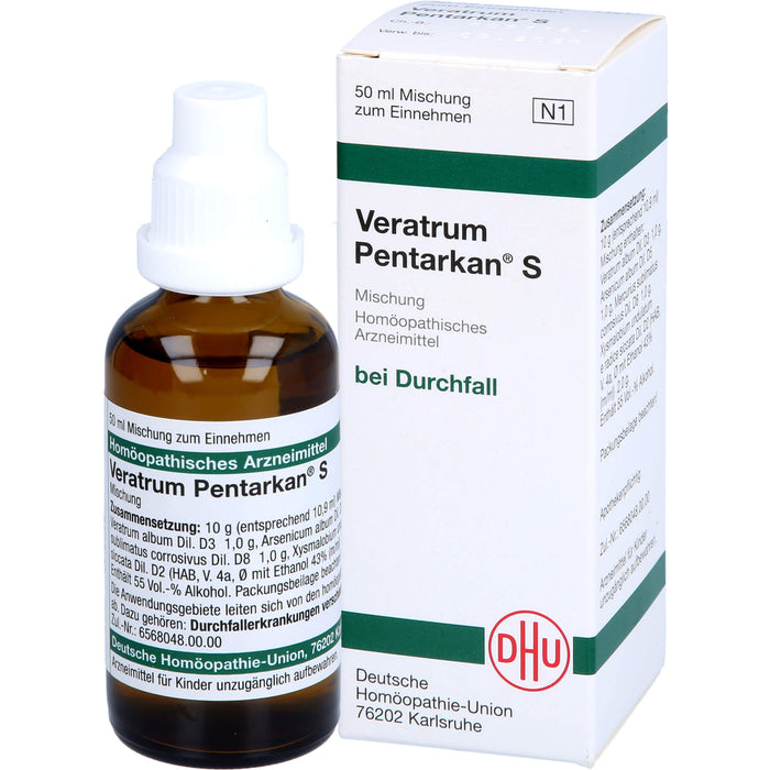 Veratrum Pentarkan S Mischung, 50 ml Lösung