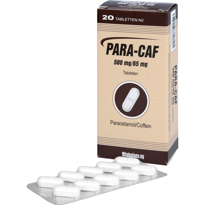 PARA-CAF 500 mg/65 mg, 20 pc Tablettes