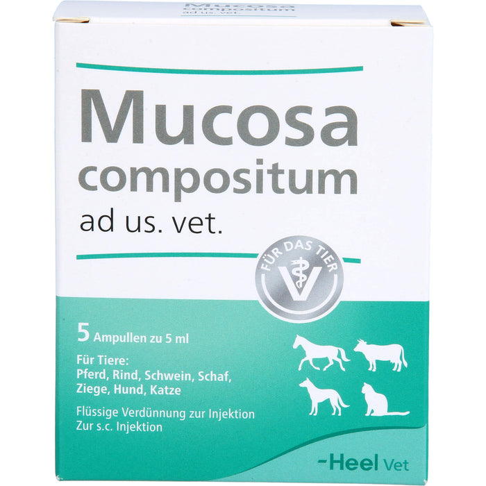 Heel Mucosa compositum ad us. vet. Ampullen, 5 pcs. Ampoules