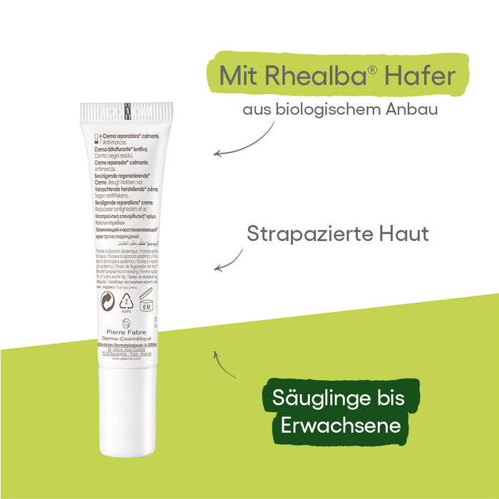 A-DERMA EPITHELIALE A.H ULTRA beruhigende regenerierende Creme, 15 ml Cream