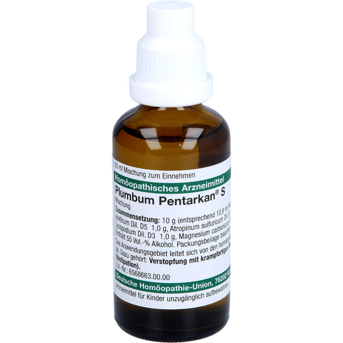 Plumbum Pentarkan S Liquidum, 50 ml Lösung