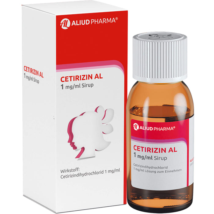 Cetirizin AL 1 mg/ml Sirup, 150 ml Solution