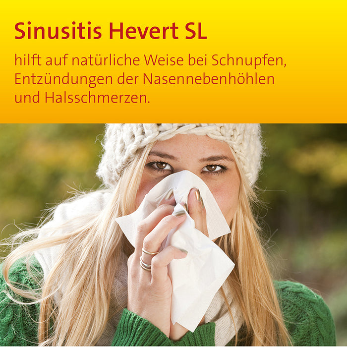 Sinusitis Hevert SL Tabletten, 100 pc Tablettes