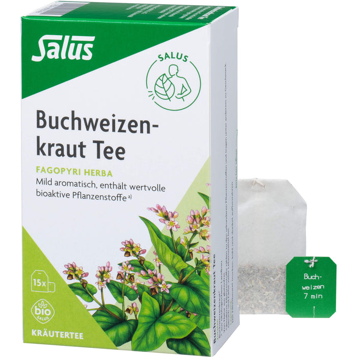 Salus Buchweizenkraut Tee, 15 pc Sac filtrant