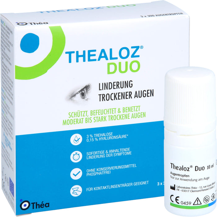 Thealoz Duo Augentropfen, 30 ml Solution