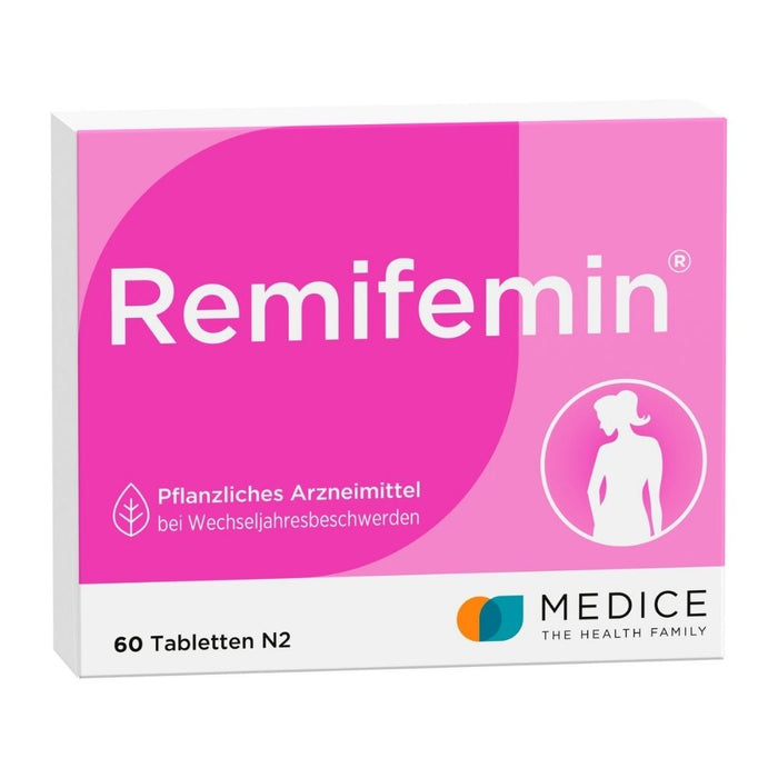 remifemin Tabletten bei Wechseljahresbeschwerden, 60 St. Tabletten