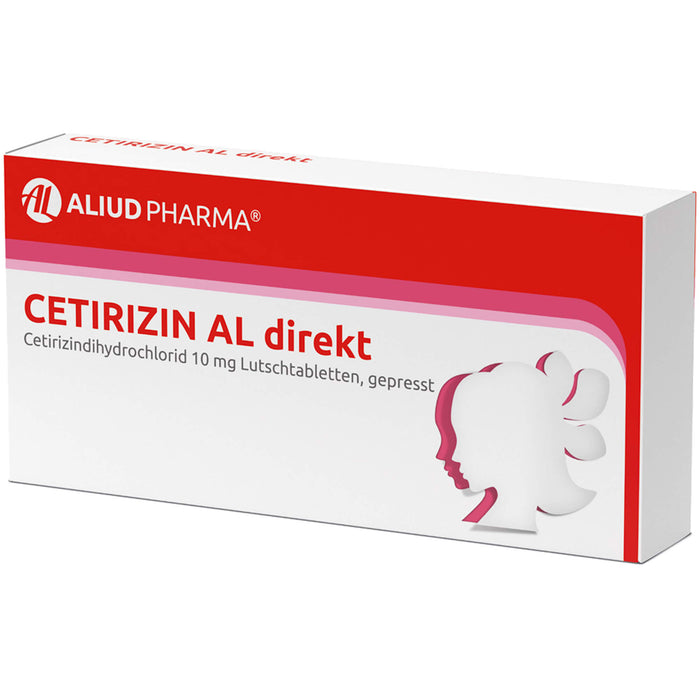 Cetirizin AL direkt, 10 mg Lutschtablette, gepresst, 21 St. Tabletten