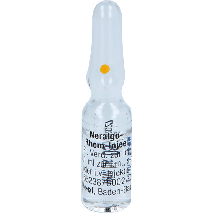 Neralgo-Rhem-Injeel flüssige Verdünnung, 10 pcs. Ampoules