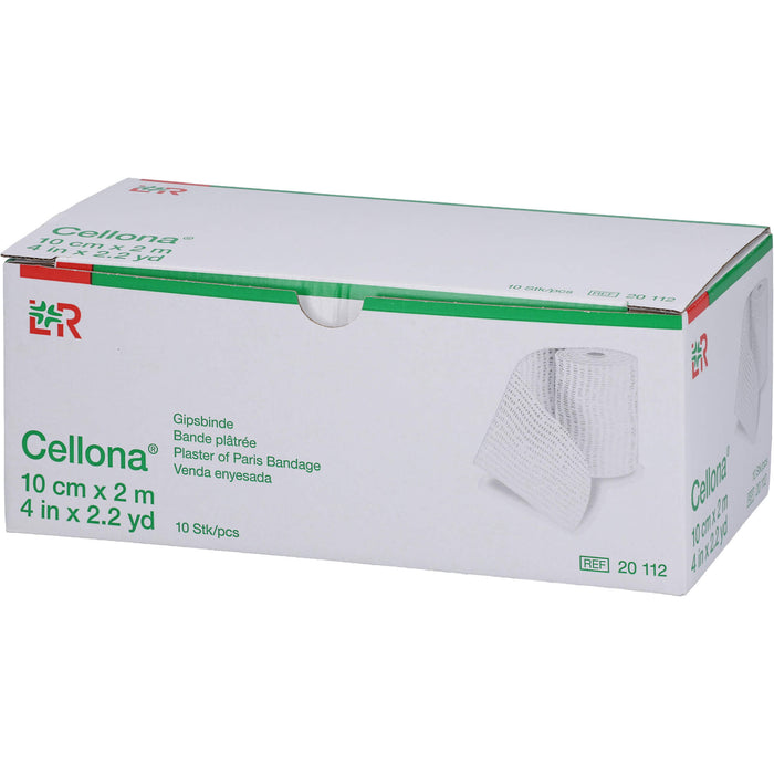 Cellona Gipsbinde 10 cm x 2 m, 10 St. Binde