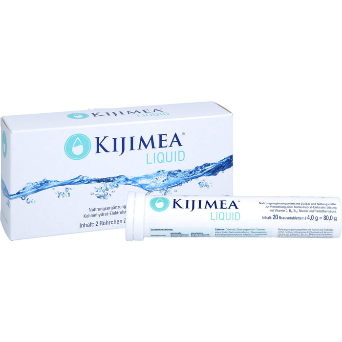 KIJIMEA Liquid Brausetabletten, 40 pc Tablettes