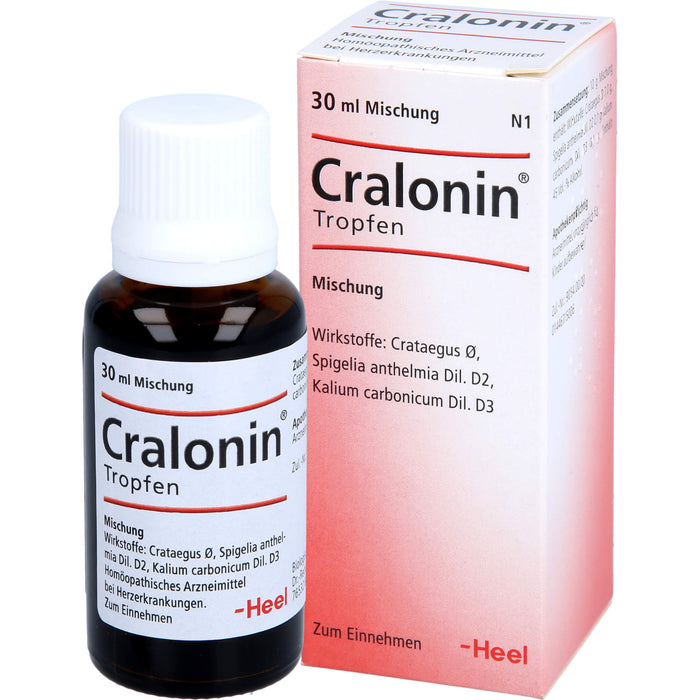 Cralonin Tropfen bei Herzerkrankungen, 30 ml Lösung