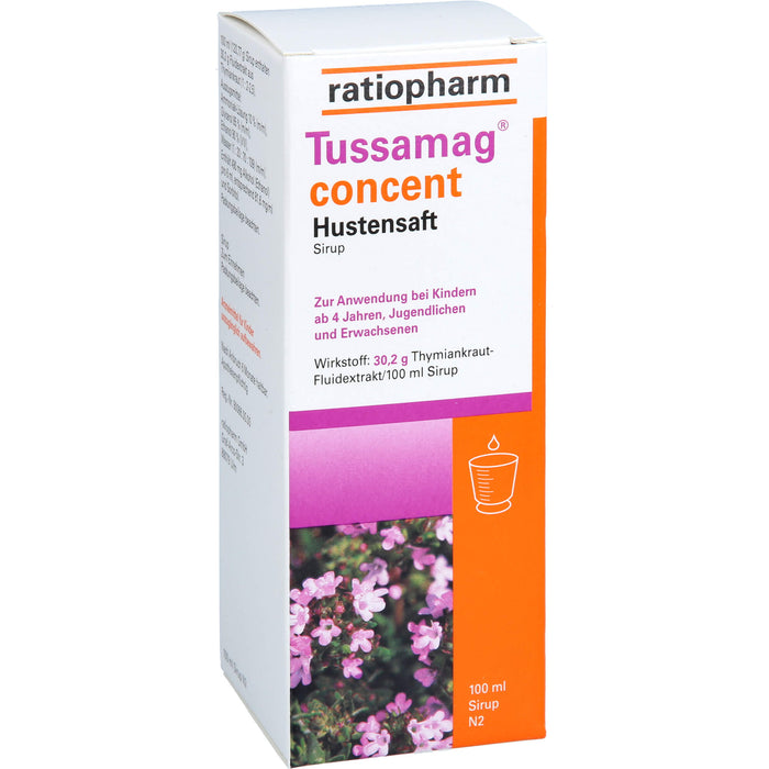 Tussamag concent Hustensaft, 100 ml SIR