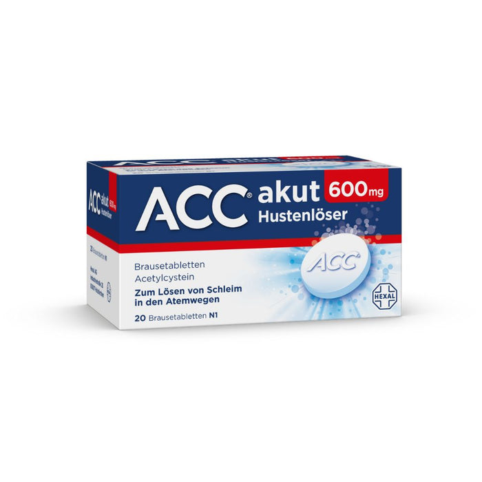 ACC akut 600 mg Hustenlöser Brausetabletten, 20 St. Tabletten