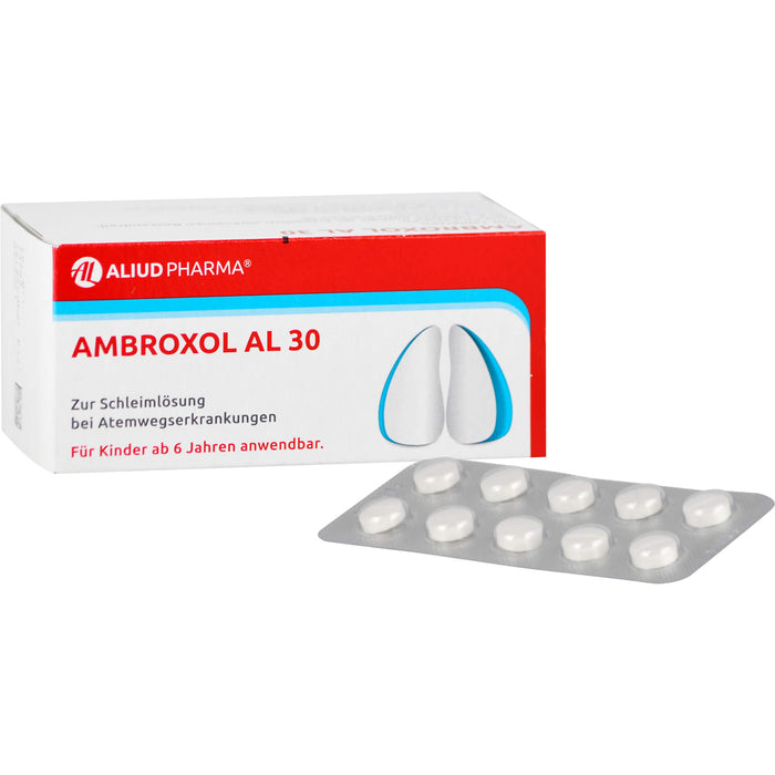 Ambroxol AL 30 mg  Tabletten zur Schleimlösung, 100 pc Tablettes