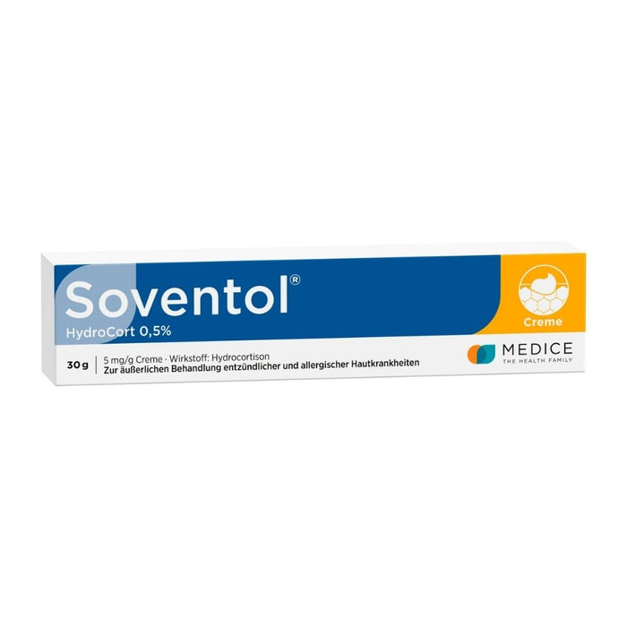 Soventol 0,5 % HydroCort Creme, 30 g Crème