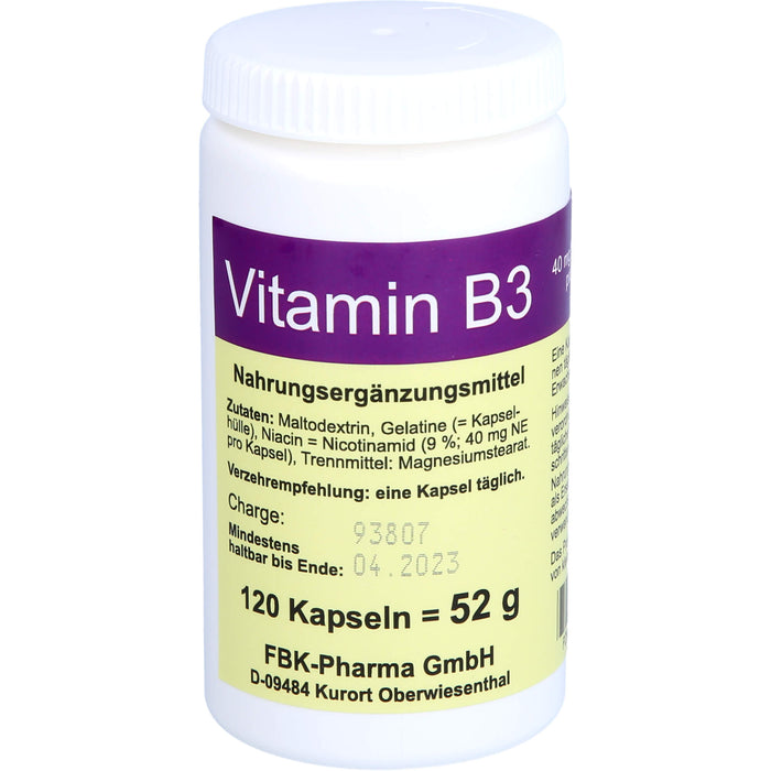 Vitamin B3, 120 St KAP