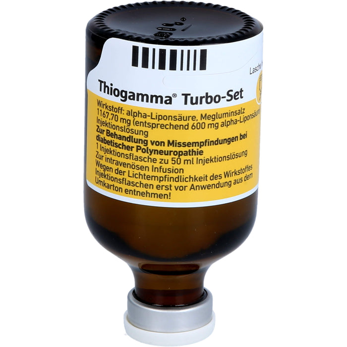 Thiogamma Turbo-Set Pur (ohne Inf.zubehör) Inj.-Lsg., 500 ml Solution