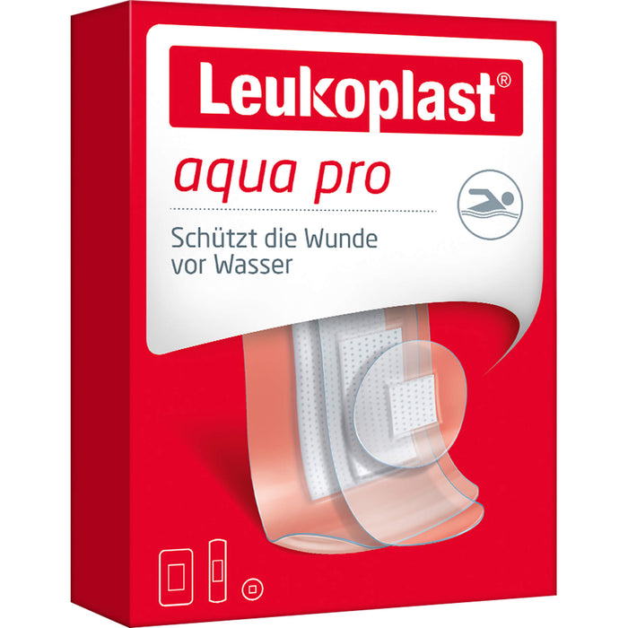 LEUKOPLAST AQUA PRO D24MM 19X72MM 38X63MM, 20 St PFL