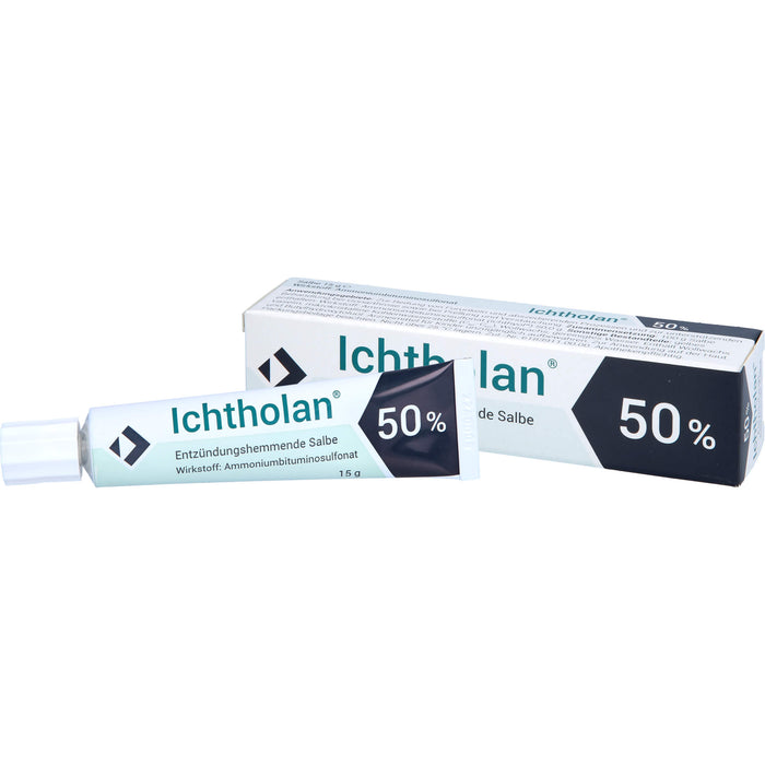 ICHTHOLAN 50 % entzündungshemmende Salbe, 15 g Onguent