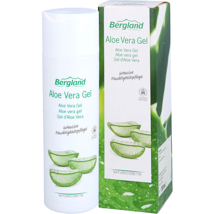 Bergland Aloe Vera Gel intensive Feuchtigkeitspflege, 200 ml Gel