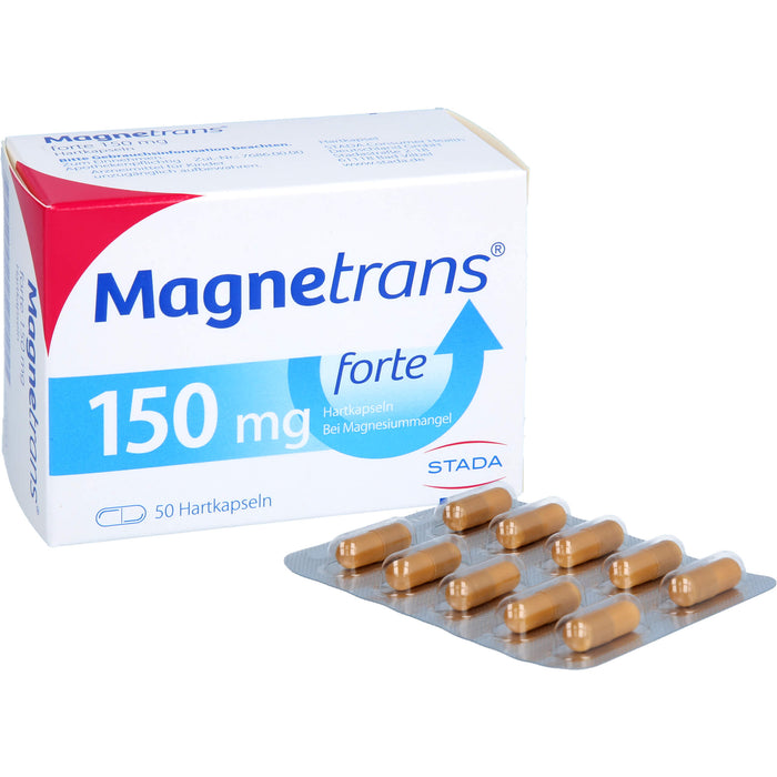 Magnetrans forte 150 mg Hartkapseln bei Magnesiummangel, 50 St. Kapseln