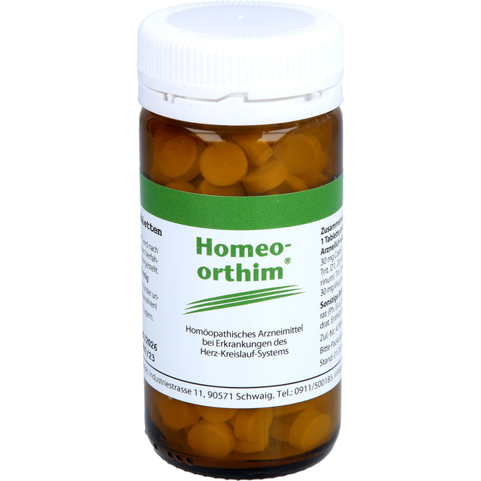 Homeo Orthim Tbl., 180 St. Tabletten