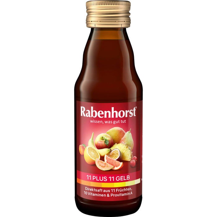 Rabenhorst 11 plus 11 gelb Direktsaft, 125 ml Solution