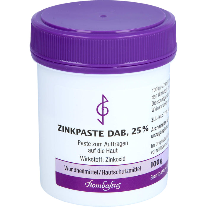 Bombastus Zinkpaste DAB, 100 g Creme