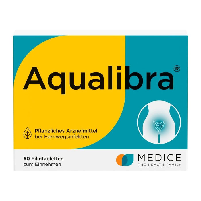 Aqualibra Tabletten bei Harnwegsinfekten, 60 St. Tabletten